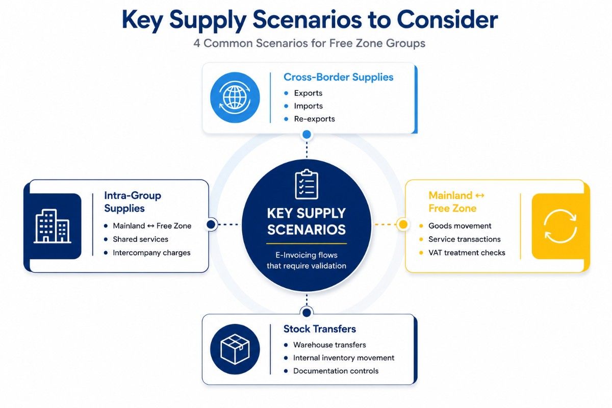 Free Zone Key Supply Scenarios Explained by KPI